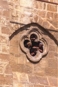 Christian Pilgrims observing