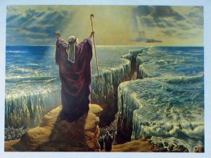 splitting of the sea