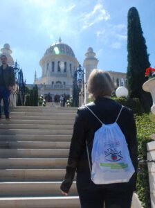 Student group visiting Haifa