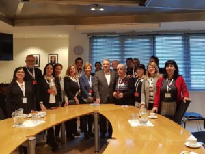 Group of people in a meeting room