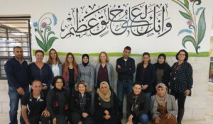 Group of teachers taking a picture together