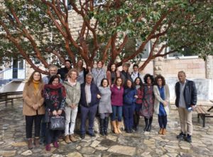 group of people taking a picture