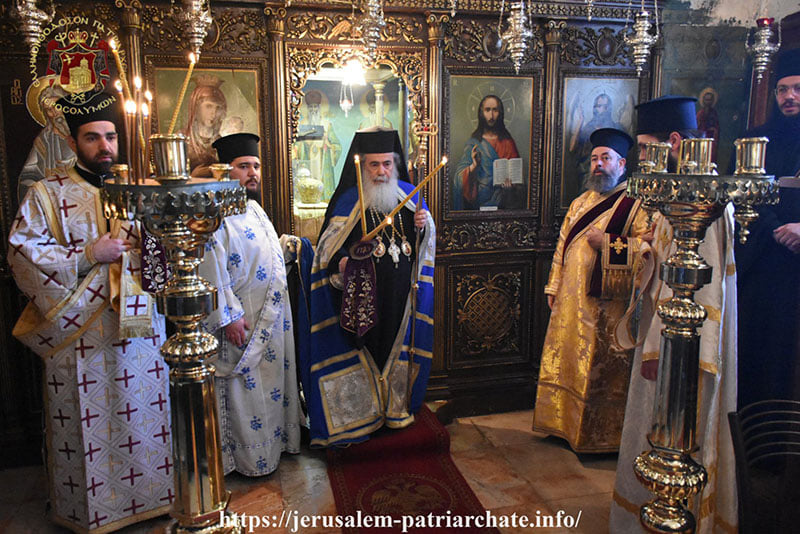ביקור הפטריארך היווני בכנסייה