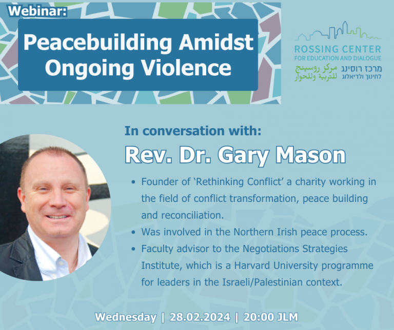 'Peacebuilding Amidst Ongoing Violence