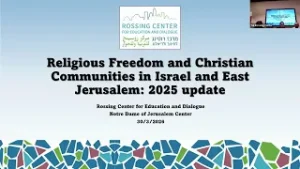 Religious Freedom and Christian Communities in Israel and East Jerusalem: 2025 Update