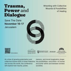 Save the date - Trauma power and dialogue